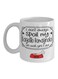 muGGyz Printed Coffee Mug White
