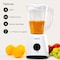Geepas Gsb44027 500W 2 In 1 Multifunctional Blender | Stainless Steel Blades, 2 Speed Control With Pulse | 1.5L Jar, Interlock Protection| Ice Crusher, Chopper, Coffee Grinder &amp; Smoothie Maker