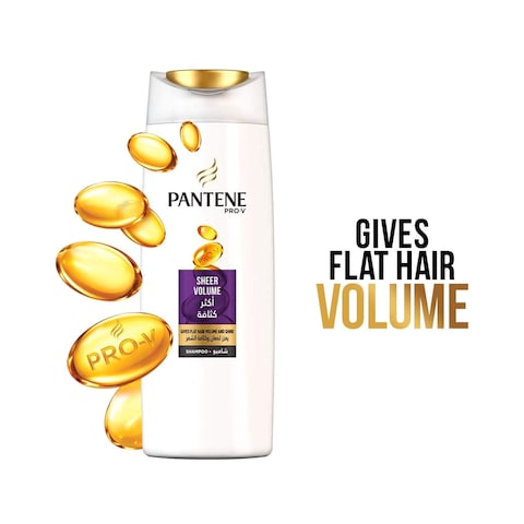 Pantene Pro-V Shampoo, Sheer Volume - 400 ml