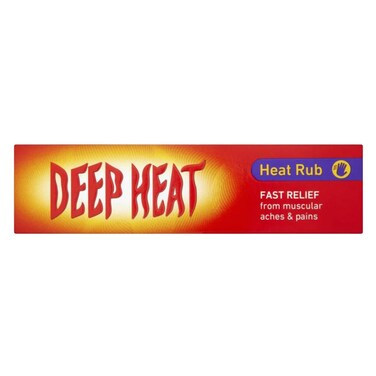 Mentholatum Deep Heat Fast Relief Rub 100g for hot therapy ointment