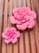 3D Foam Flower Wall D&eacute;cor Pink Color 16x16cm