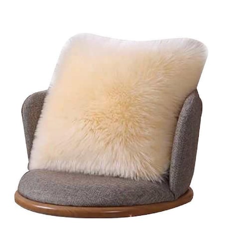 Comfy Faux fur Cushion Set- Cream