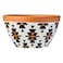 Waxwork Citronella Tribal Bowl Candle Multicolour 15cm
