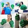 Direct 2 U - Superhero Hands Gloves Superhero Toy Fists Kids Soft Plush Superhero Costume Accessories Superhero Costumes Gloves Cosplay For Boy Girl Christmas Halloween Birthday Gift