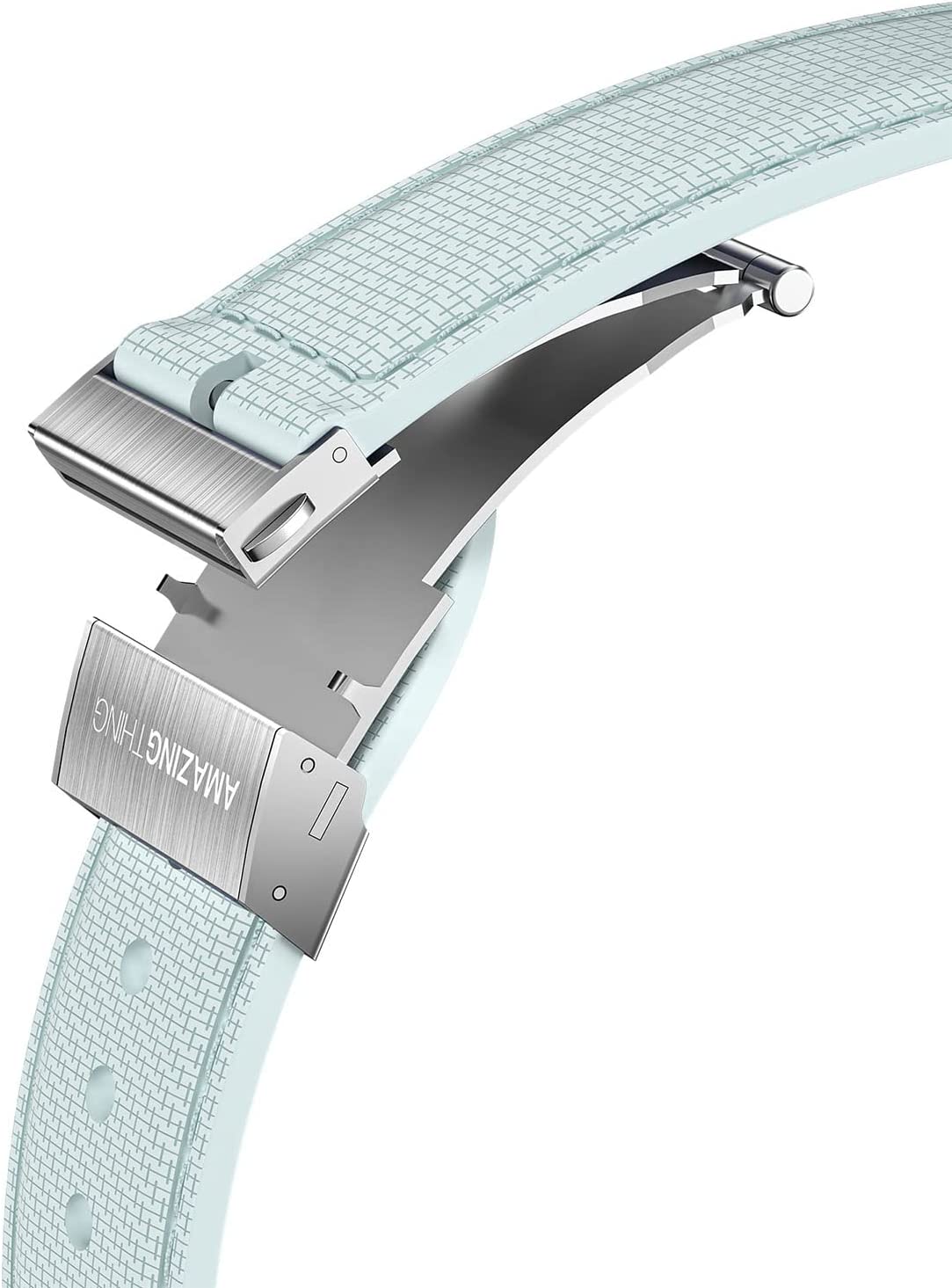 Amazing Thing Titan Swift Silicon Band for Series 8/7 (41mm), Series 6/SE/5/4 (40mm) and 3/2/1 (38mm) - Light Blue
