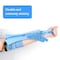 BUYERZONE Silicone Scrubbing Gloves for Dish Washing and Pet Grooming (Free Size, Assorted Colour)