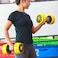 Dumbbells Barbell Weights Pair with Connecting Rod- Set of 2(30KG)