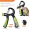 ULTIMAX Boxing Speed Bag 3 in 1 Hand Grip Set with Adjustable Resistance Hand Gripper, Palm Ring and Wrist Strengthener for Men and Women, Injury Recovery and Muscle Builder