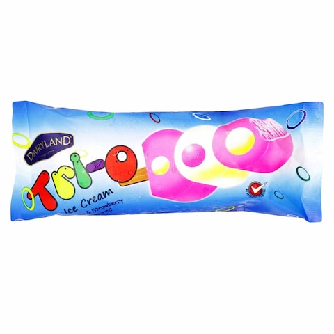 Dairyland Trio Strawberry And Vanilla Ice Cream 70ml