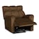 In House Velvet Classic Recliner Chair - Brown - AB011