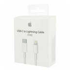 Buy Apple USB-C to lightning cable for iPhone  iPad, 1M, White in Saudi Arabia