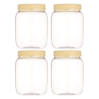 سانبيت طقم علب بلاستيكية 1000 مل × 4 قطع