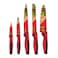 Sports Vault NHL Chicago Blackhawks Kitchen Knives, 16"L x 1.25"W x 9.75"H
