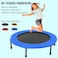 H Pro Trampoline For Kids, Outdoor Trampoline With Safety Enclosure Net and Spring Cover Padding, Jumper Trampoline For Entertainment