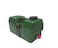 Camping Water Container 20L Storage Bucket With Soap Dispenser Green