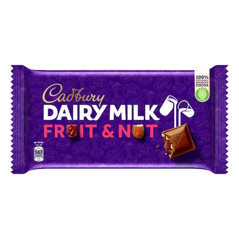 Cadbury Dairy Milk Fruit and Nut Chocolate, 230g