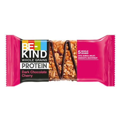 Be-Kind Dark Chocolate Cherry Whole Grain Protein Bar, 30g