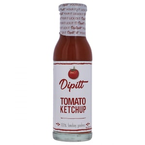 Dipitt Tomato Ketchup 100 Percent Tomatoey Goodness 300g