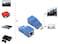 Generic - 2pcs 1080P HDMI Extender to RJ45 Over Cat 5e/6 Network LAN Ethernet Adapter Blue