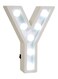 Generic Alphabet U LED Light White