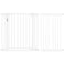 Baby Safe - Metal Safety LED Gate w/t 20cm x 2 Extension - White