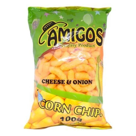 Amigos Cheese And Onion Corn Chips 100G