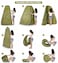 Outdoor Changing Clothes Shower,Pop Up Privacy Tent,Camp Toilet, Changing Room,Indoor shooting,Self-unfolding, foldable,Internal silver coating waterproof layer,Use in multiple scenarios.