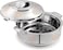 Axis Hotpot Stainless Steel Casserole, Thermal Serving Bowl, Keeps Food Hot For Long Time - Maxxmee (7500 ml)