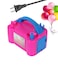 Generic Portable Electric Air Blower Balloon Inflator Pump Fast Inflatable Tool Pink/Blue