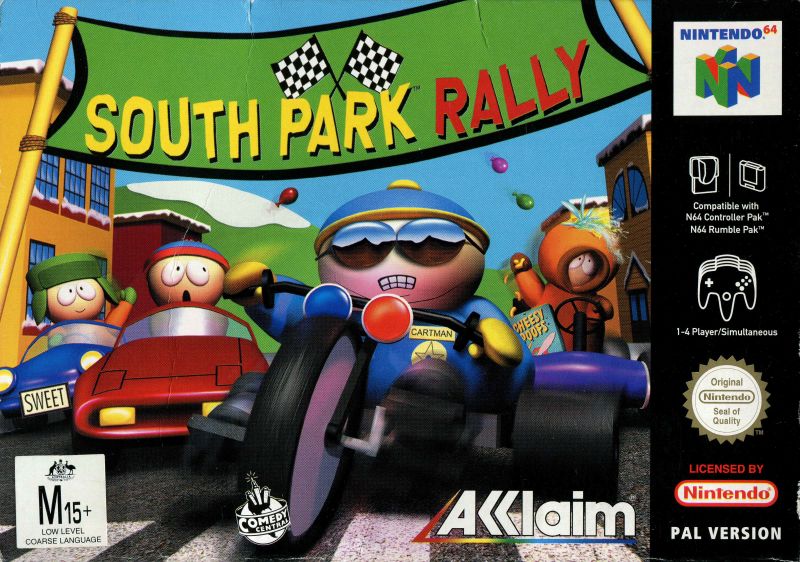 نينتيندو NINTENDO 64 South Park Rally