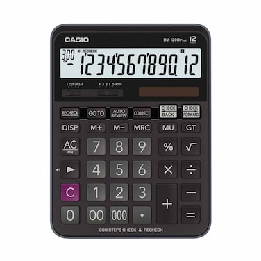 CASIO CALCULATOR DJ-120 PLUS