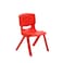 XIANGYU (28cm) red outdoor kids stackable plastic chair for kids