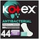 Kotex Antibacterial Panty Liners 99% Protection from Bacteria Growth Long Size 44 Daily Panty Liners