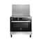 بوتاجاز لاجيرمانيا 5 شعلة غاز فري ستاند 90 × 60 سم - استانلس / أسود- 9M10GRB1X4AWW