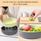 Vegetable Chopper Slicer 13 in 1 Veggie Dicer Cutter for Onion Tomato Potato Food Chopper with Draining Storage Container and Hand Guard
