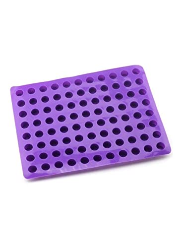 Generic 88-Cavity Baking Silicone Mould Purple 37.5X28.5Cm Amz-N48447009A