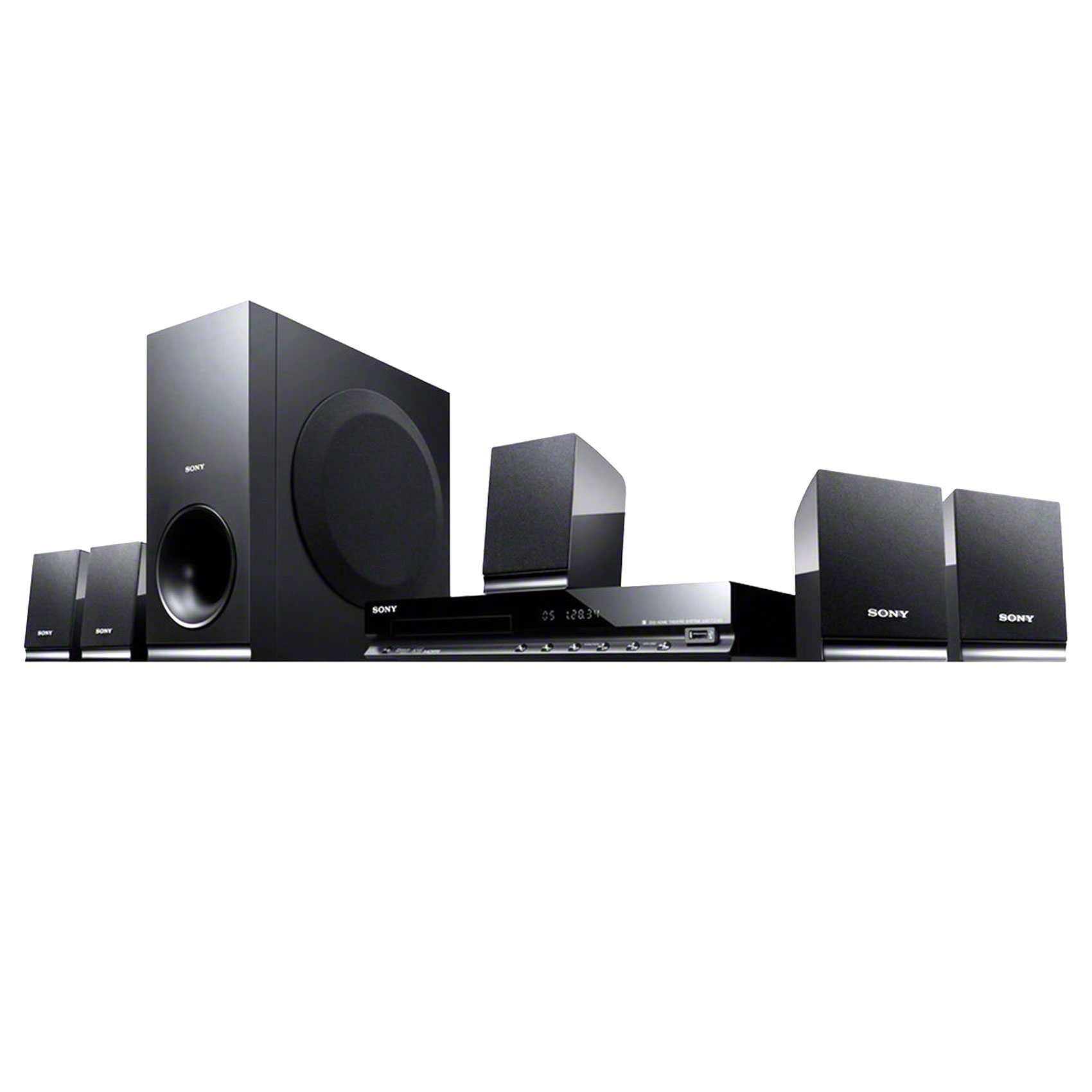 Sony DAVTZ140 DVD Home Theater System 5. 1 Channel 300W Black