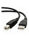 Generic USB Printer Cable 1.5meter Black