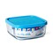 Bormioli Frigoverre Square Blue Lid 160CL