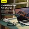 Baseus 100W Flash Series II Two-for-Three Fast Charging USB Type C Data Cable Compatible For iPhone 15/14/13/12/11 Series/MacBook/iPad/Samsung/Huawei And More 1.2 m Length, Black