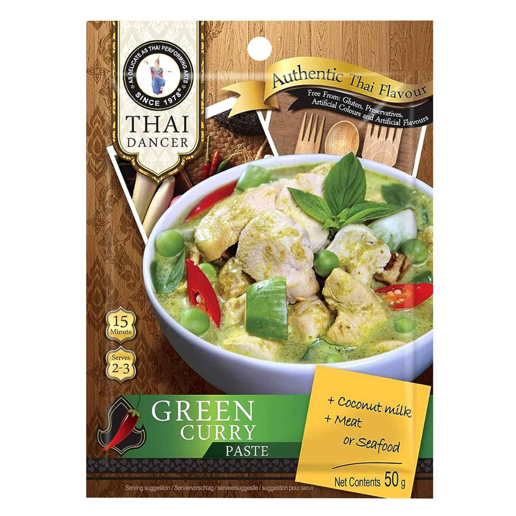 Buy Thai Dancer Green Curry Paste 50g Online | Carrefour Kenya