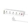 Promate Power Strip with 4 USB Ports, 10 AC Outlets, 20W USB-C PD, 18W QC 3.0 and 5M Cord, PowerMatrix-5M EU Plug