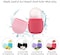 Face Ice Roller & Face Massager, Facial Beauty Ice Roller Skin Care Tools, Skin Care Products-For Face Eyes, Remove Fine Lines, Shrink Pores, Reduce Acne and Lubricate the Skin (mix colour)