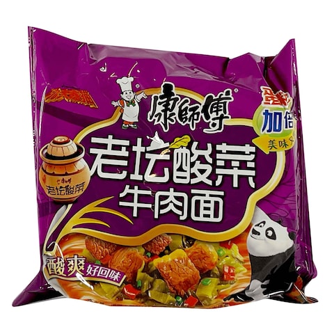 Master Kang Beef With Cabbage Pickled Instant Noodle 116g