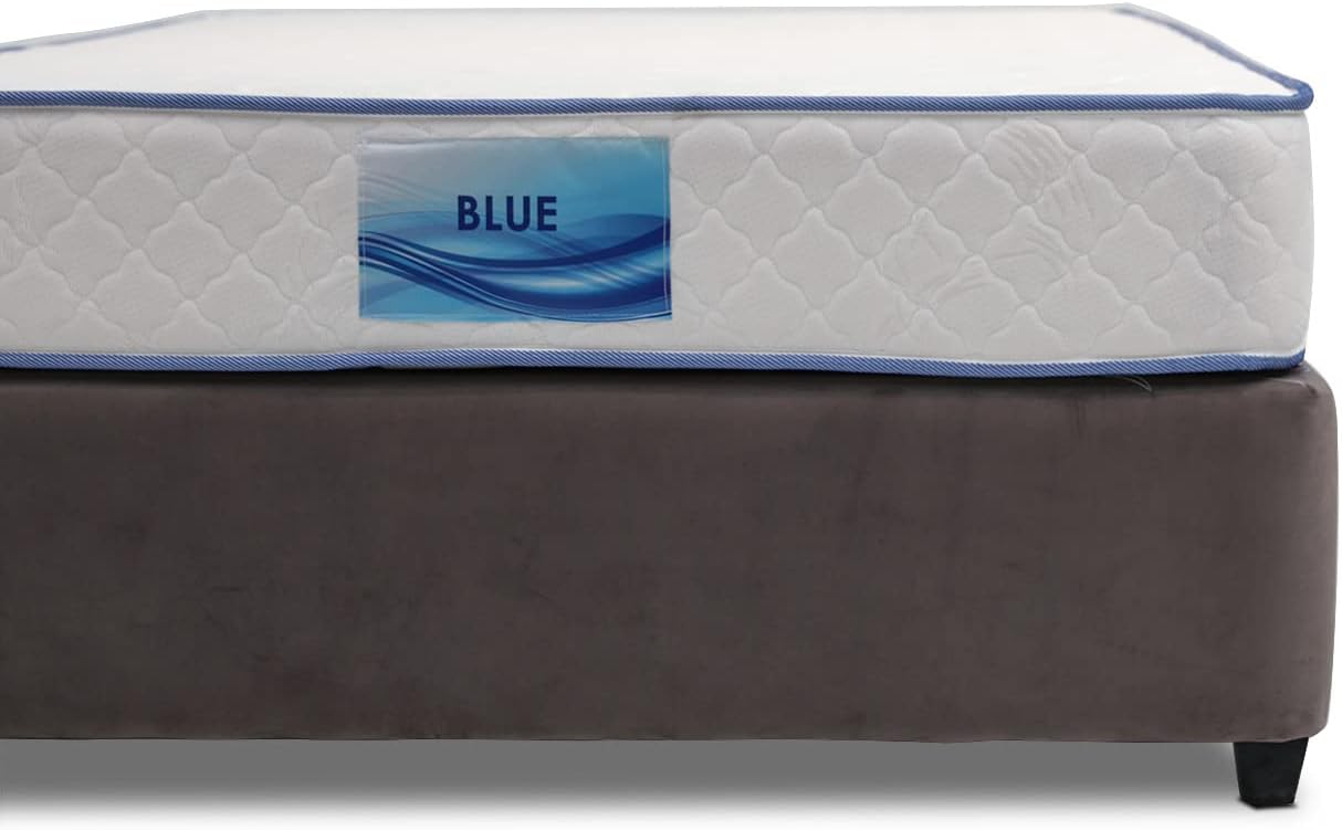 PAN Home Home Furnishings Bait Blue Turnable Bonnel Mattress 090x190 White