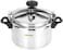 Royalford 5 L Aluminum Pressure Cooker- Rf11173  Equipped With Multi-Safety Device And Unique Pressure Indicator  Durable Aluminum Alloy Construction With Firm Handles  Compatible With Gas,, Silver