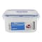 Lock &amp; LockClassic Square Food Container HPL850 Clear/Blue 420ml