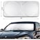 Generic Car Windshield Sun Shade Foldable Car Sun Shade Reflect Blocks UV Rays Sun Visor Protector Sun Shade Universal Fit