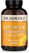 Dr. Mercola Vitamin E (134 Mg) Dietary Supplement, 90 Capsules (90 Servings), Balance Of Tocopherols And Tocotrienols, Non Gmo, Gluten Free, Soy Free