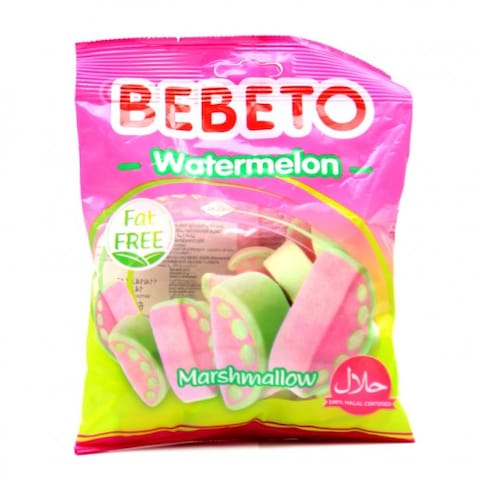 Bebeto Watermelon Marshmallow - 60 gm